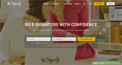 Desktop Screenshot of esignly.com